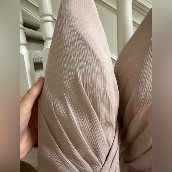 Vera Wang chiffon maxi dress, size 2 - Picture 5 of 11